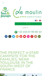 Mobile Screenshot of campinglemoulin.com